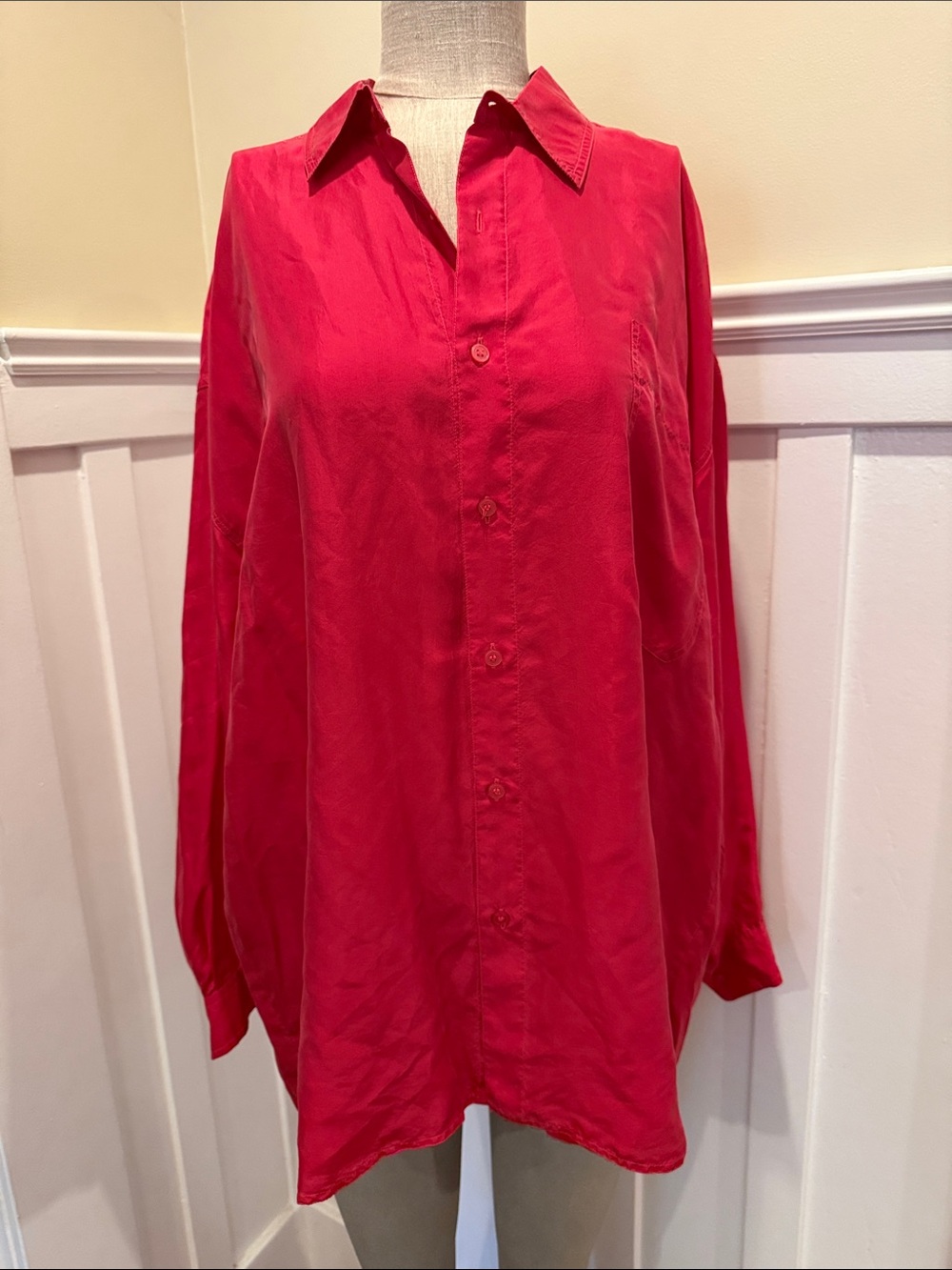 Vintage 90’s Silk Road oversized button down